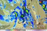Weather maps show when huge 600-mile rainstorm to drench all of the UK
