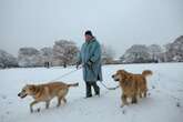 All the parts of England, Wales, Scotland waking up to snow on New Year's Day