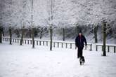 UK faces brutal 0C snow storm with six counties in England caked by flurries