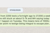 Dominic Cummings leaks Boris Johnson WhatsApp messages branding Matt Hancock 'f***ing hopeless'