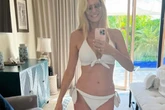 Tess Daly strips to bikini after 'ditching' UK as husband Vernon Kay speaks out