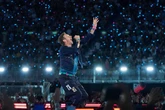 Coldplay fans hide faces as Chris Martin calls them out in 'awkward' kiss cam moment