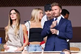 David Beckham spotted in patriotic moment with Victoria at England World Cup clash