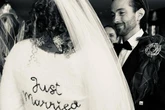 Mel B shares unseen wedding snap as she adds touching detail to outfit for recepion