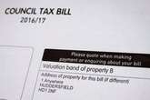 UK households having council tax bill reduced from £2,236 to £0