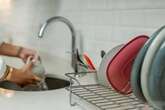 £86 warning issued to UK households who wash their dishes 'by hand'