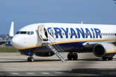 Ryanair flight from UK crashes on runway wrecking wing