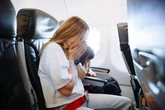 Woman 'shaken up' after reaction to her reclining seat on overnight flight