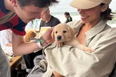 A glimpse inside David Beckham's son's luxury Glastonbury camp with hot tubs and ensuite showers