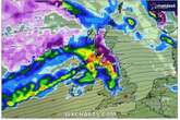 UK weather maps turn purple as snow storms hit in matter of days