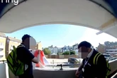 Council workers remove England flags ahead of World Cup semi-final vs Argentina