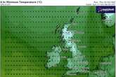 Exactly when temperature plunging to -2C as West Midlands caught up in cold snap