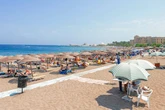 Greece holiday hotspot so overcrowded 'there are sunbeds in the sea'