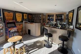 Inside stunning 'sheds' that give owners pubs in their back gardens