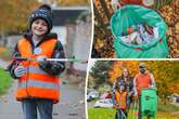 Boy of five living near Birmingham McDonald's and KFC is Britain's youngest litter picker