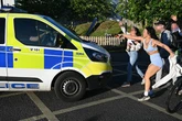 Riot police clash with individuals at Southampton protest over Henry Nowak murder