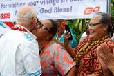 King Charles cheeky suggestion as he watches woman undergo traditional Samoan tattoo