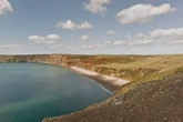 The village with sandy beach, dolphins and one of the UK's best ice creams