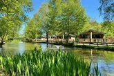 Mum praises 'cheaper Center Parcs alternative' with woodland lodges, pool, hot tubs and farm