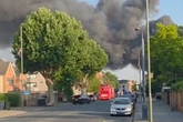Fire behind Jewish supermarket Kosher Kingdom in Golders Green with 70 firefighters on scene