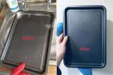 2p hack to make dirty baking trays 'as good as new'