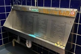 'Rest in p***' - Birmingham pub unveils new 'memorial' in its toilets with names you can wee on