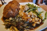 I took my American husband to Toby Carvery for first time and one menu item floored him