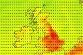 Weather maps turn orange as Britain to bask in 25C mini-heatwave and hottest areas named