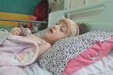 Girl, 7, in hospital at Christmas after ear infection was blood clot on her brain