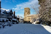 The pretty 'Christmas postcard town' less than an hour from Birmingham