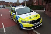 Three hurt after crash involving police car on 999 call