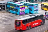 Woman started to cry when she saw what smiling bus passenger was really doing