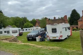 Security in place 24/ 7 after travellers move onto University of Birmingham land