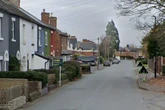 Car hits cyclist before violence erupts in Midlands town