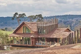 The new red panda cottages at West Midlands Safari Park