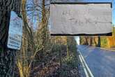 Life on quiet Midland street where visitors are left angry messages on their car