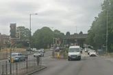 Queslett Road blocked after car overturns with 'heavy traffic' in area