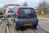 Police tow cars from Birmingham streets in crackdown on insurance and 'illegal tints'