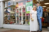 Couple fall in love after meeting in back room of Oxfam charity shop