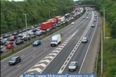 M6 brought to a halt after crash as drivers face '80 minutes of delays'