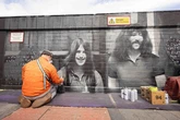 First look as incredible Black Sabbath mural in Birmingham city centre takes shape