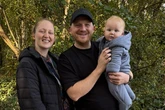 'Normal baby' diagnosed with rare cancer 'out of the blue'