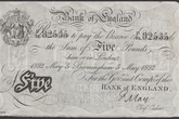 Birmingham fiver expected to fetch more than £25k believed to be 'rarest in existence'