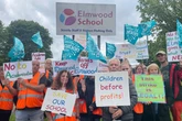 Striking staff defeated as academy plans for special school go ahead