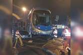 Tram crash in Wolverhampton injures three people as services cancelled