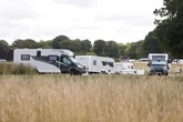 Upset as travellers set up camp in park as school holidays begin