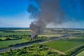 Massive Lichfield wasteland fire started 'deliberately'