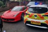 Birmingham police seize Ferrari amid illegal vehicle crackdown