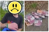 Arrest made after man caught with multiple packets of meat