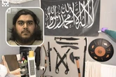 First image of Birmingham TikToker who had terrorist bomb-making video and wall of weapons at home